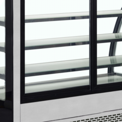 Chladící vitrína TEFCOLD LPD 1500 C Black + SLEVA