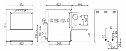 Myčka nádobí  ALBA MM-500/230V - kopie