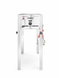 Grilovací rošt a pánev Mini, HENDI, 5,8kW, 340x540x(H)840mm