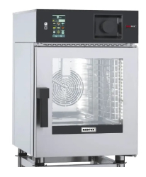 Konvektomat MINI elektrický 6x GN 1/1 automatické mytí nástřik dotykový ovládací panel 5" 400 V | REDFOX - MSDBD 0611 E