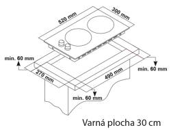 Plynová deska Guzzanti GZ 8202