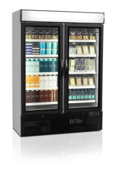 Chladící skříň 1149/1079l prosklená TEFCOLD NC 5000 G + SLEVA