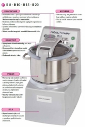 Kutr stolní ROBOT-COUPE  R-10 - 11,5l + SLEVA