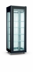 Chladící vitrína cukrářská 419l black NORDline - RT-400 L-2 + SLEVA