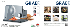 Elektrický kráječ Graef SKS 11000 - kopie