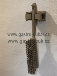 Svorka k nástěnnému držáku, černá 10139