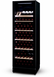 VESTFROST Vinotéka 414/368l - chladící skříň na víno - WFG-185 - black