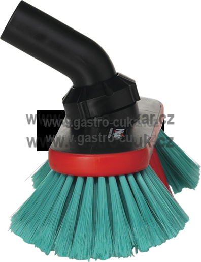 Auto-kartáč průtokový měkký 250 mm , černý 526852