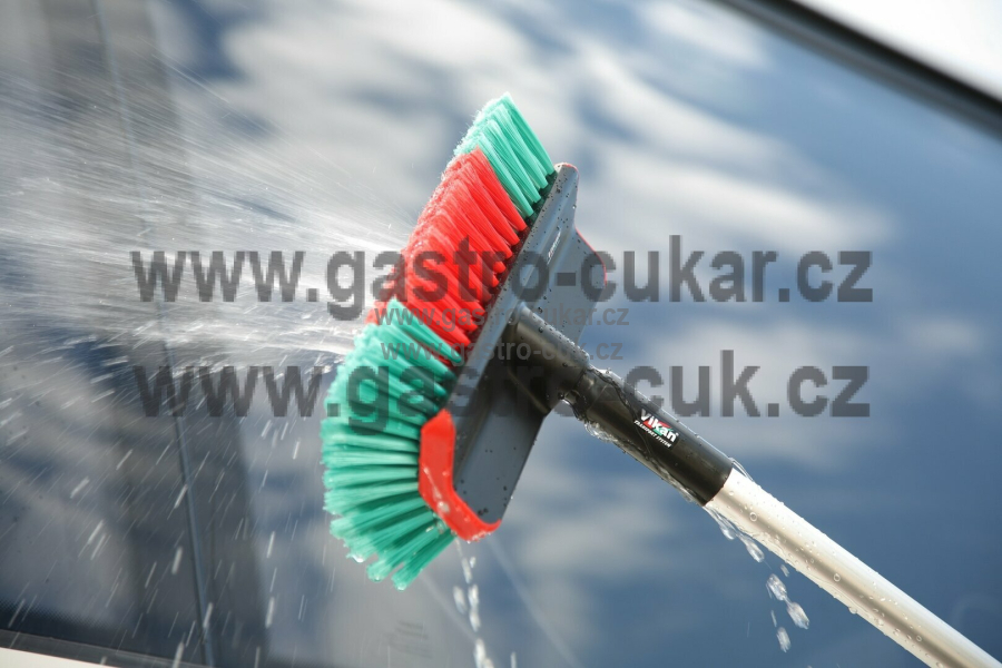Auto-kartáč průtokový měkký 280 mm černý 524752
