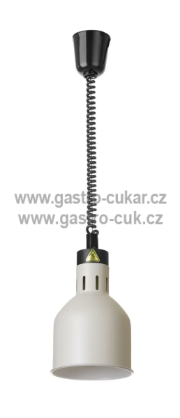 Infra lampa závěsná 17,5cm HENDI 