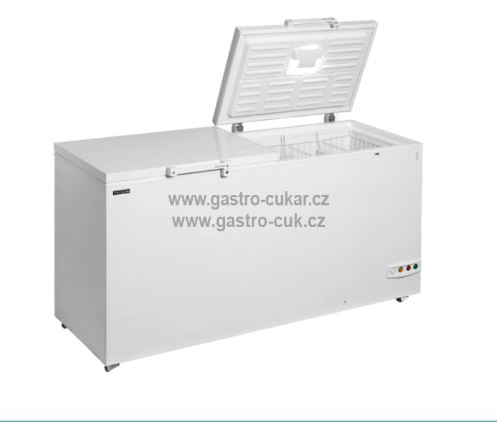 Mrazící truhla 565/524l TEFCOLD FR-606 SL - pultová mraznička 