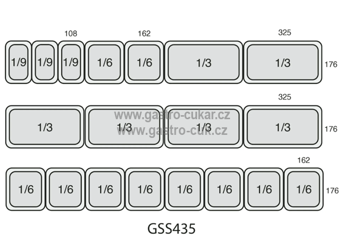 Saladeta TEFCOLD GSS435