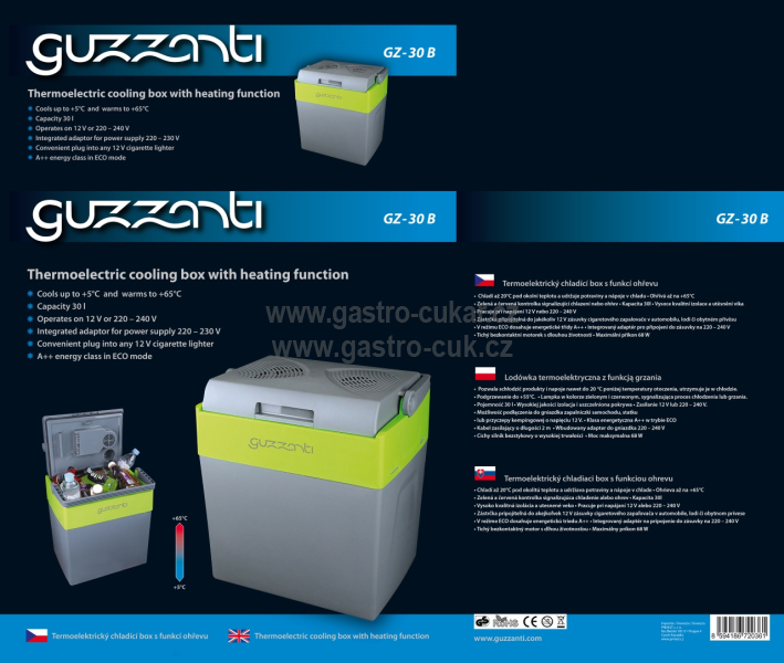 Autochladnička Guzzanti GZ 30B