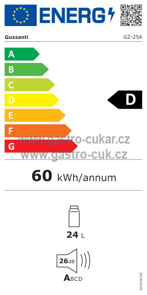 Autochladnička Guzzanti GZ 25A