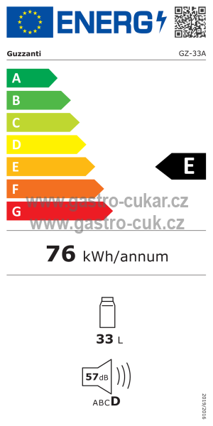 Autochladnička Guzzanti GZ 33A